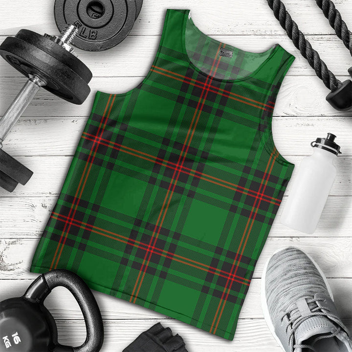 Primrose Clan Badge Tartan Men Tank Top