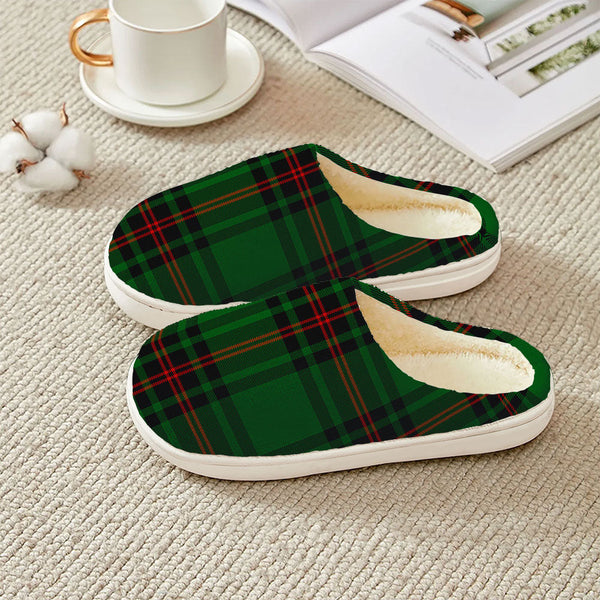 Primrose Clan Badge Tartan Plush Slipper