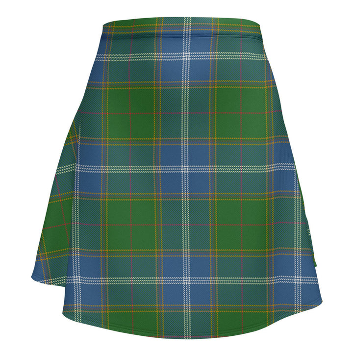 Pringle Ancient Clan Badge Tartan Flared Skirt