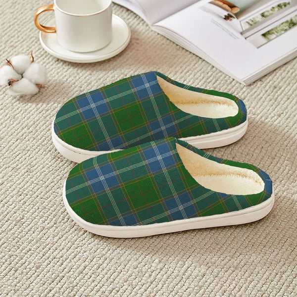 Pringle Ancient Clan Badge Tartan Plush Slipper