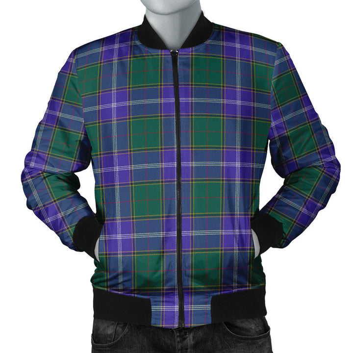 Pringle Modern Clan Badge Tartan Bomber Jacket