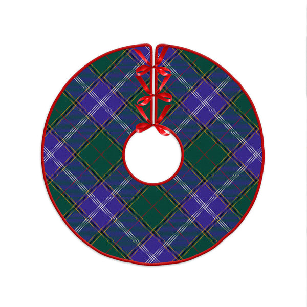 Pringle Modern Clan Badge Tartan Christmas Tree Skirt