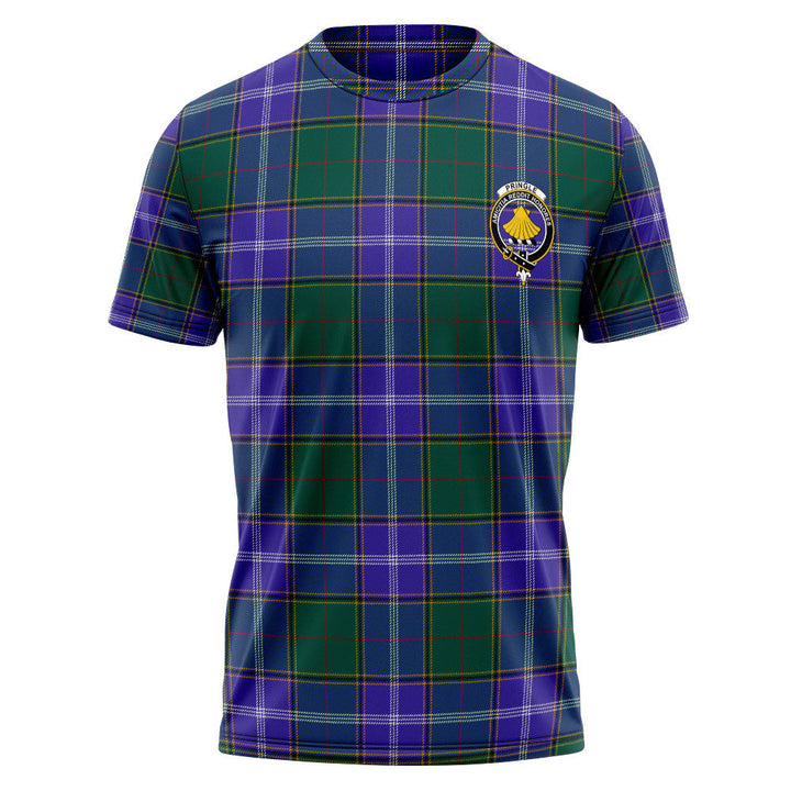 Pringle Modern Clan Badge Tartan T-Shirt