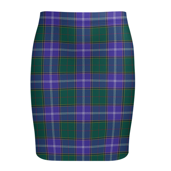Pringle Modern Tartan Fitted Skirt