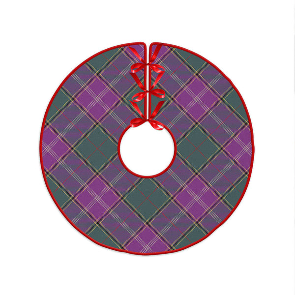 Pringle Weathered Clan Badge Tartan Christmas Tree Skirt