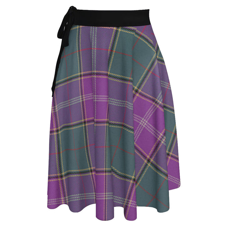 Pringle Weathered Tartan Wrap Skirt