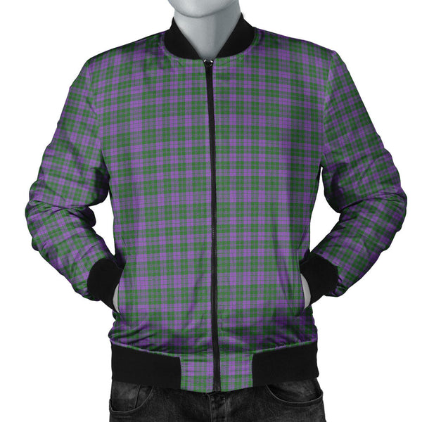 Rae Ancient Clan Badge Tartan Bomber Jacket