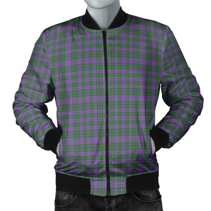 Rae Ancient Clan Badge Tartan Bomber Jacket
