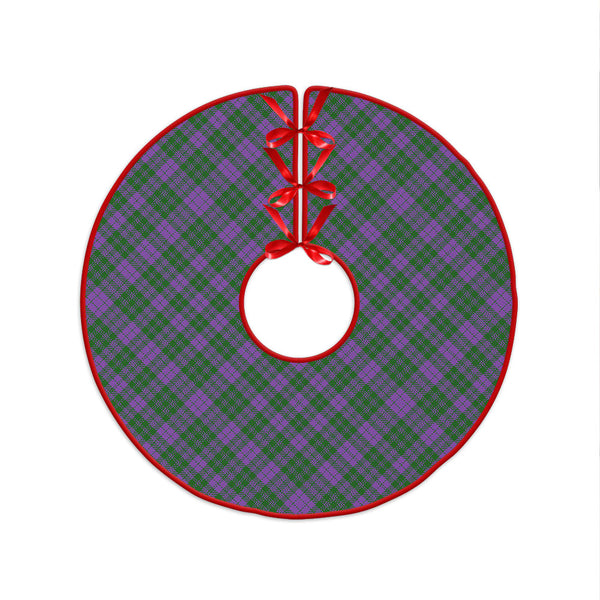 Rae Ancient Clan Badge Tartan Christmas Tree Skirt