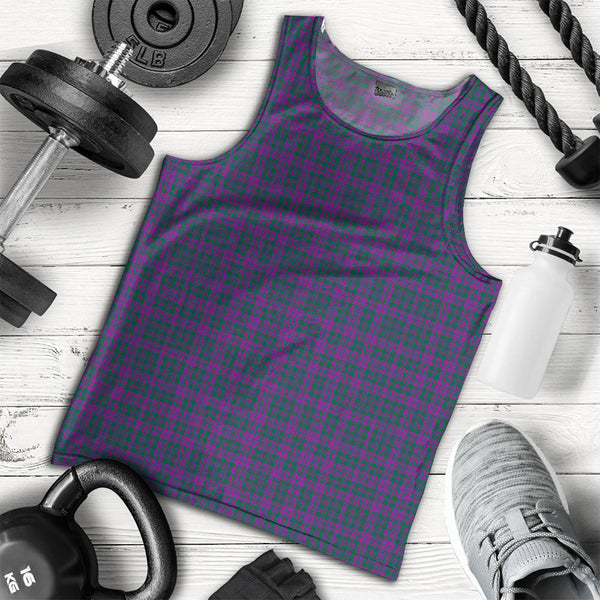 Rae Modern Clan Badge Tartan Men Tank Top