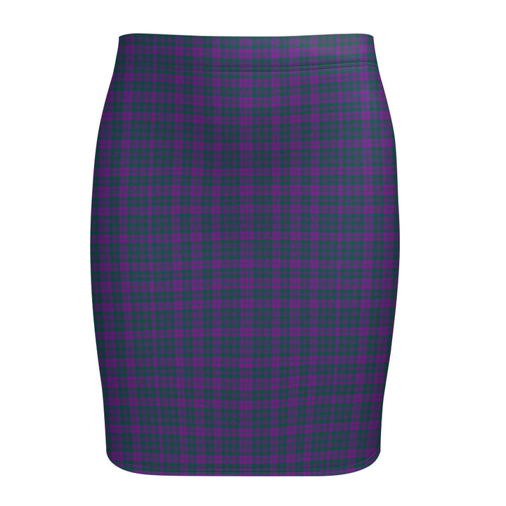 Rae Modern Tartan Fitted Skirt
