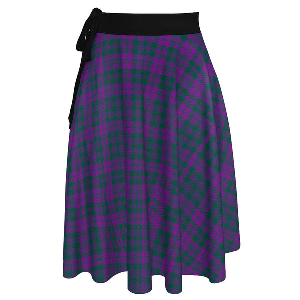 Rae Modern Tartan Wrap Skirt