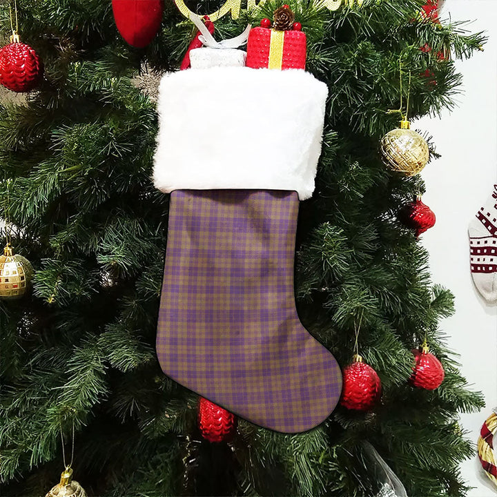 Rae Weathered Clan Badge Tartan Christmas Stocking
