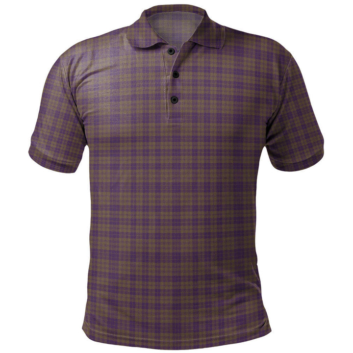 Rae Weathered Clan Badge Tartan Polo Shirt