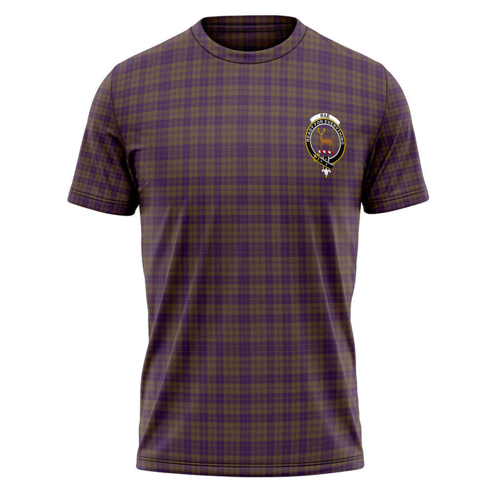 Rae Weathered Clan Badge Tartan T-Shirt