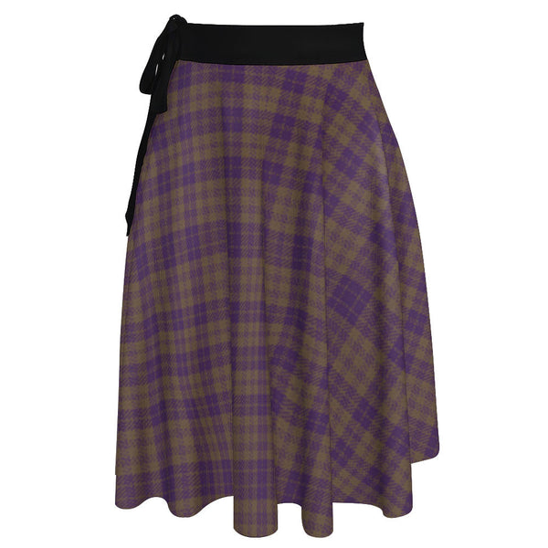 Rae Weathered Tartan Wrap Skirt