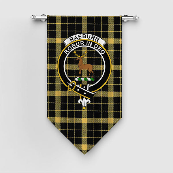 Raeburn Ancient Clan Badge Tartan Gonfalon