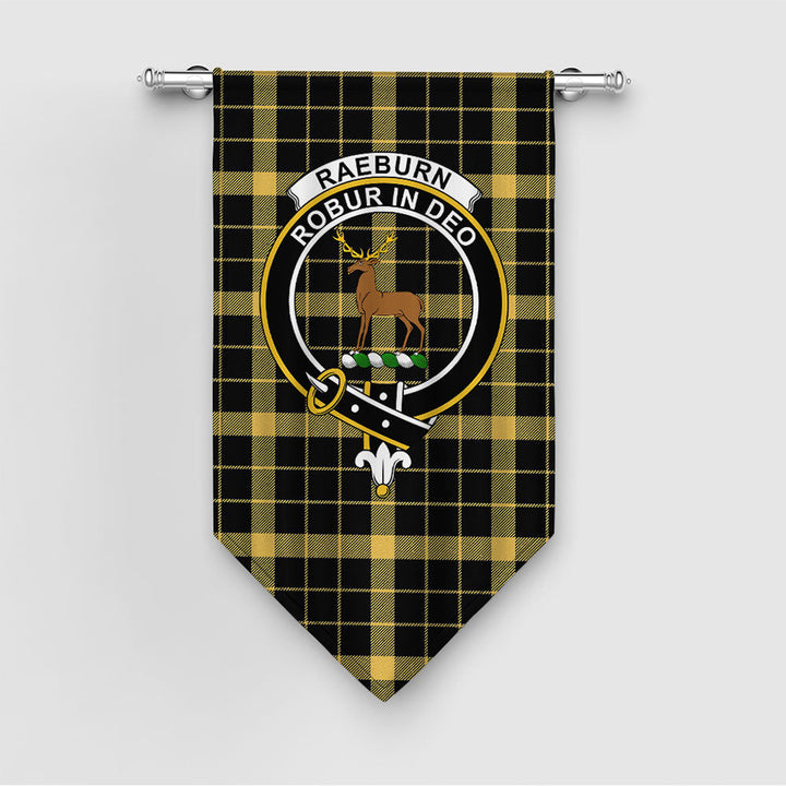 Raeburn Ancient Clan Badge Tartan Gonfalon