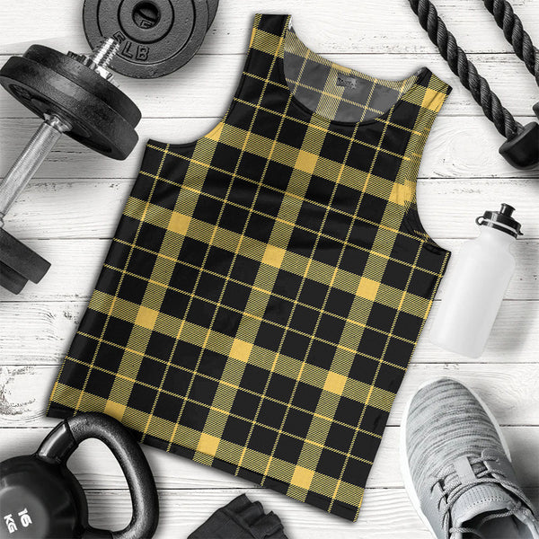 Raeburn Ancient Clan Badge Tartan Men Tank Top