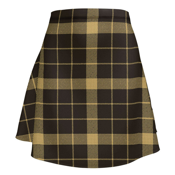 Raeburn Weathered Clan Badge Tartan Flared Skirt