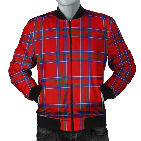 Rait Clan Badge Tartan Bomber Jacket