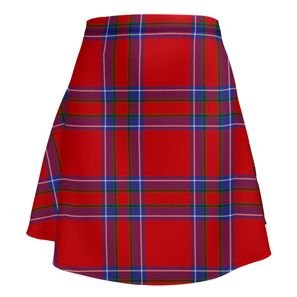 Rait Clan Badge Tartan Flared Skirt