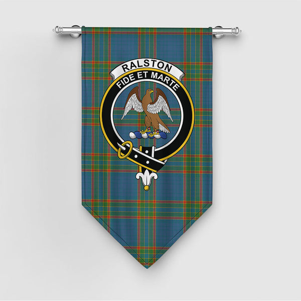 Ralston UK Ancient Clan Badge Tartan Gonfalon