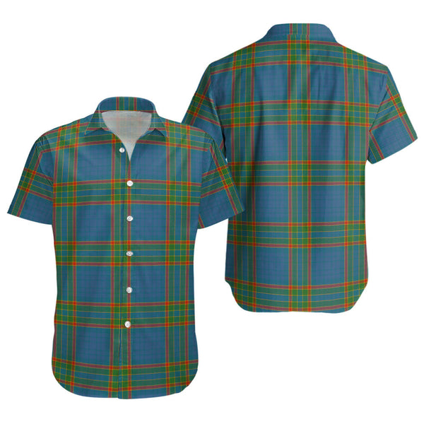 Ralston UK Ancient Clan Badge Tartan Short Sleeve Shirt