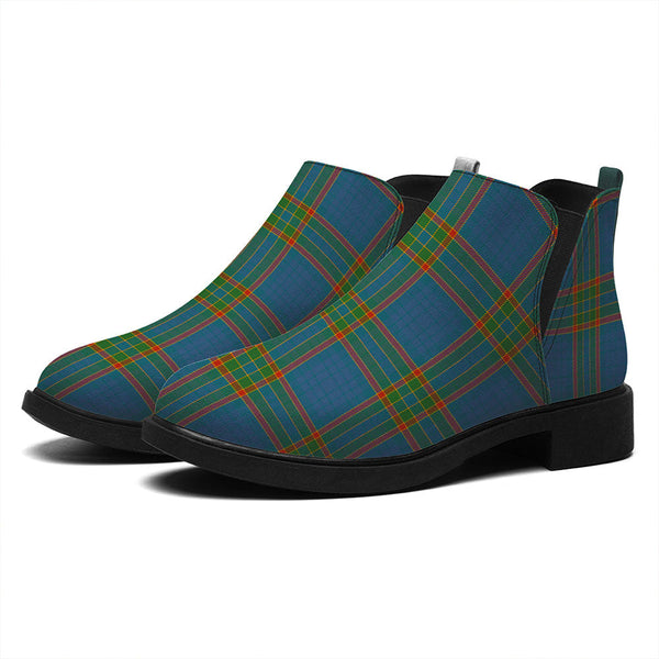 Ralston UK Ancient Tartan Flat Ankle Boots