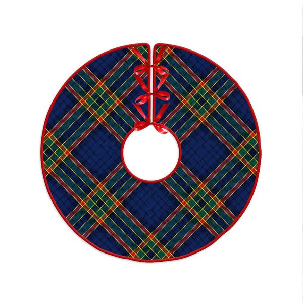 Ralston UK Modern Clan Badge Tartan Christmas Tree Skirt