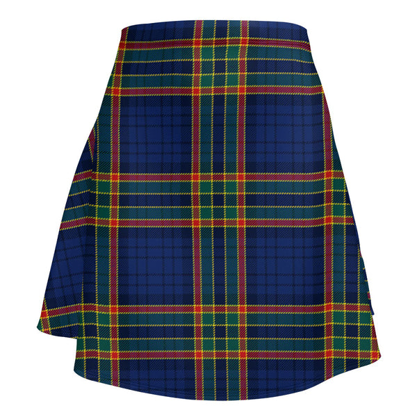 Ralston UK Modern Clan Badge Tartan Flared Skirt