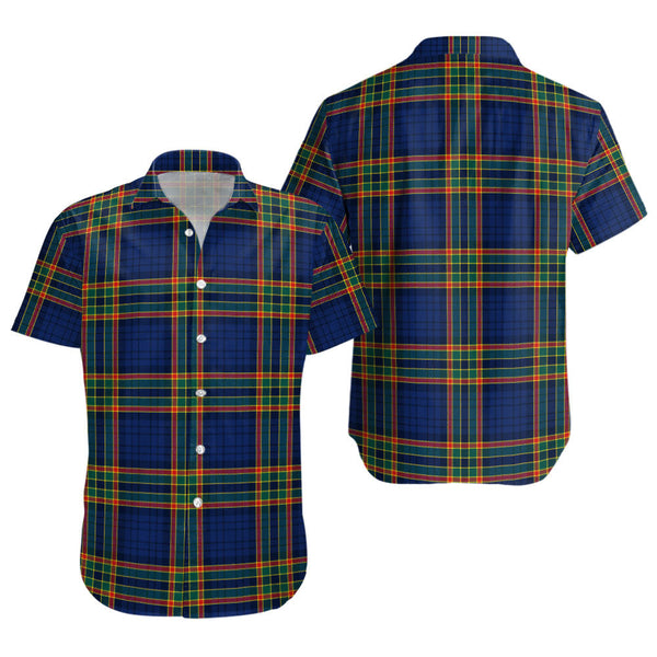 Ralston UK Modern Clan Badge Tartan Short Sleeve Shirt