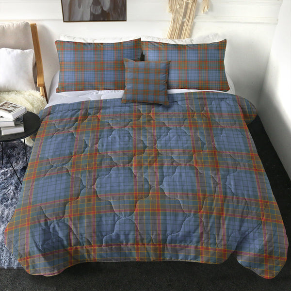 Ralston UK Weathered Clan Badge Tartan Comforter