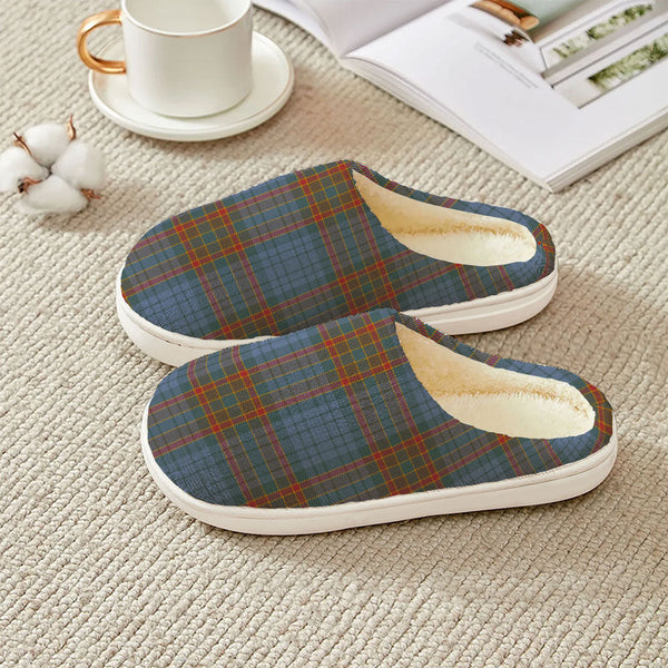 Ralston UK Weathered Clan Badge Tartan Plush Slipper