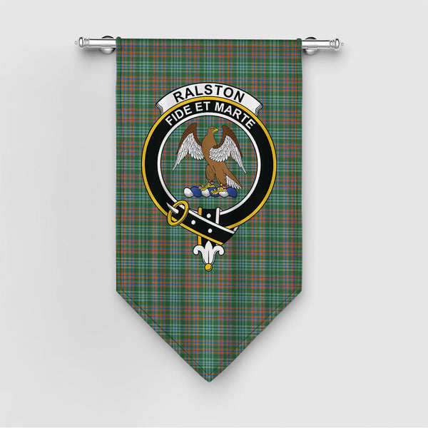 Ralston US Ancient Clan Badge Tartan Gonfalon