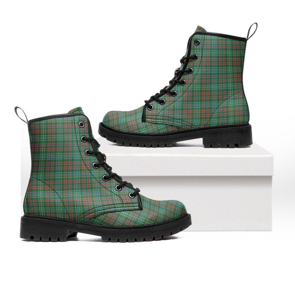 Ralston US Ancient Clan Badge Tartan Leather Boots