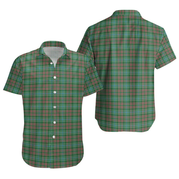 Ralston US Ancient Clan Badge Tartan Short Sleeve Shirt