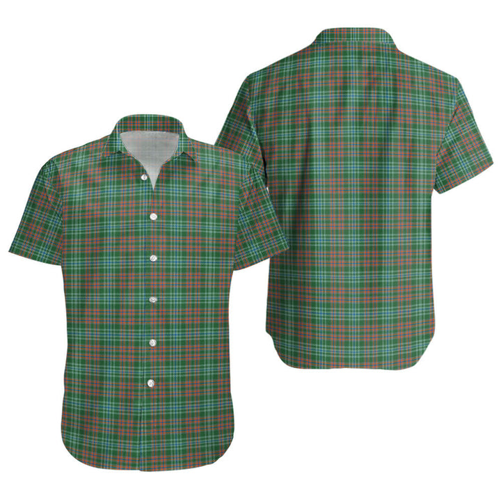 Ralston US Ancient Clan Badge Tartan Short Sleeve Shirt