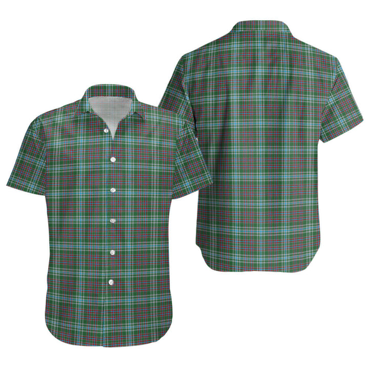 Ralston US Modern Clan Badge Tartan Short Sleeve Shirt