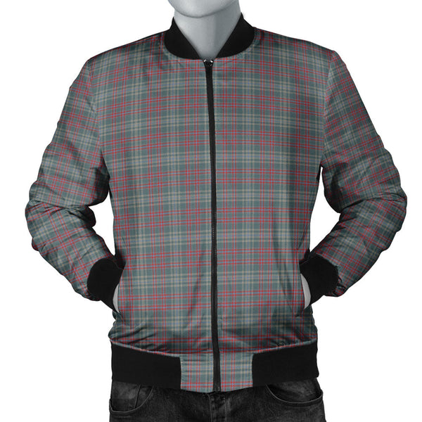 Ralston US Weathered Clan Badge Tartan Bomber Jacket