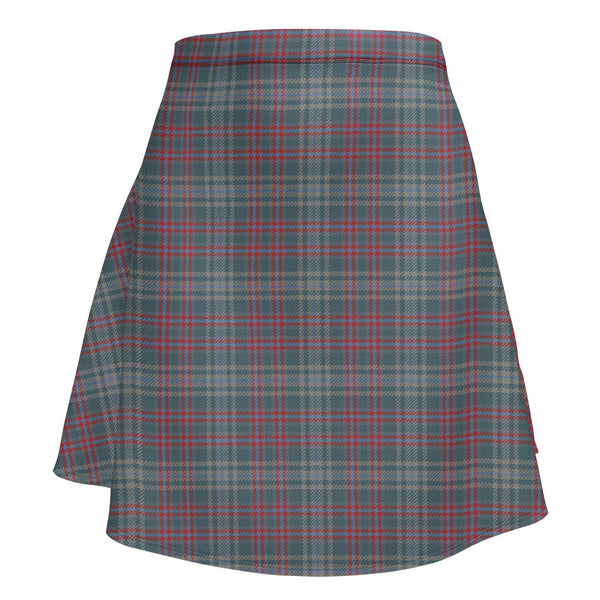 Ralston US Weathered Clan Badge Tartan Flared Skirt