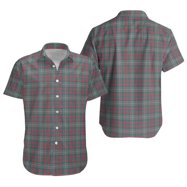 Ralston US Weathered Clan Badge Tartan Short Sleeve Shirt