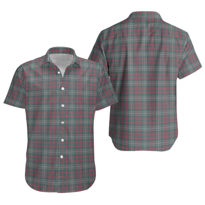 Ralston US Weathered Clan Badge Tartan Short Sleeve Shirt