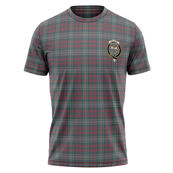 Ralston US Weathered Clan Badge Tartan T-Shirt