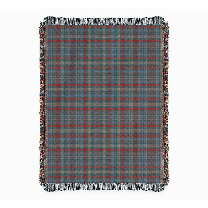 Ralston US Weathered Clan Badge Tartan Woven Blanket