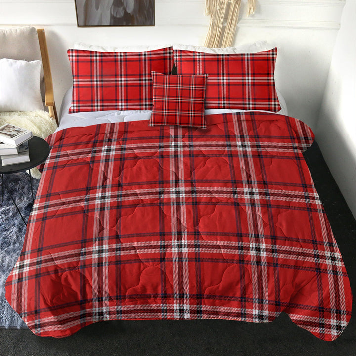 Ramsay Angus & Mearns Modern Clan Badge Tartan Comforter