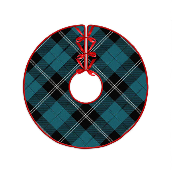 Ramsay Blue Ancient Clan Badge Tartan Christmas Tree Skirt