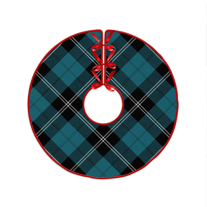 Ramsay Blue Ancient Clan Badge Tartan Christmas Tree Skirt