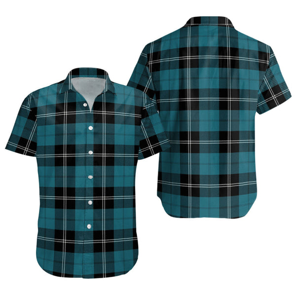Ramsay Blue Ancient Clan Badge Tartan Short Sleeve Shirt