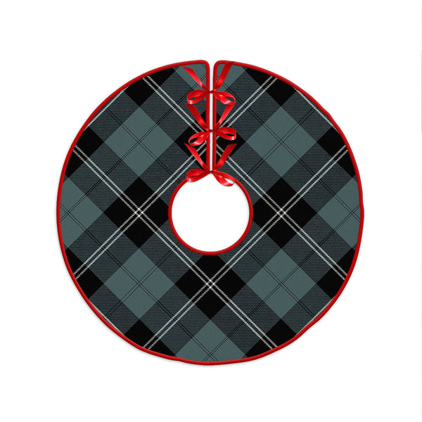 Ramsay Blue Weathered Clan Badge Tartan Christmas Tree Skirt